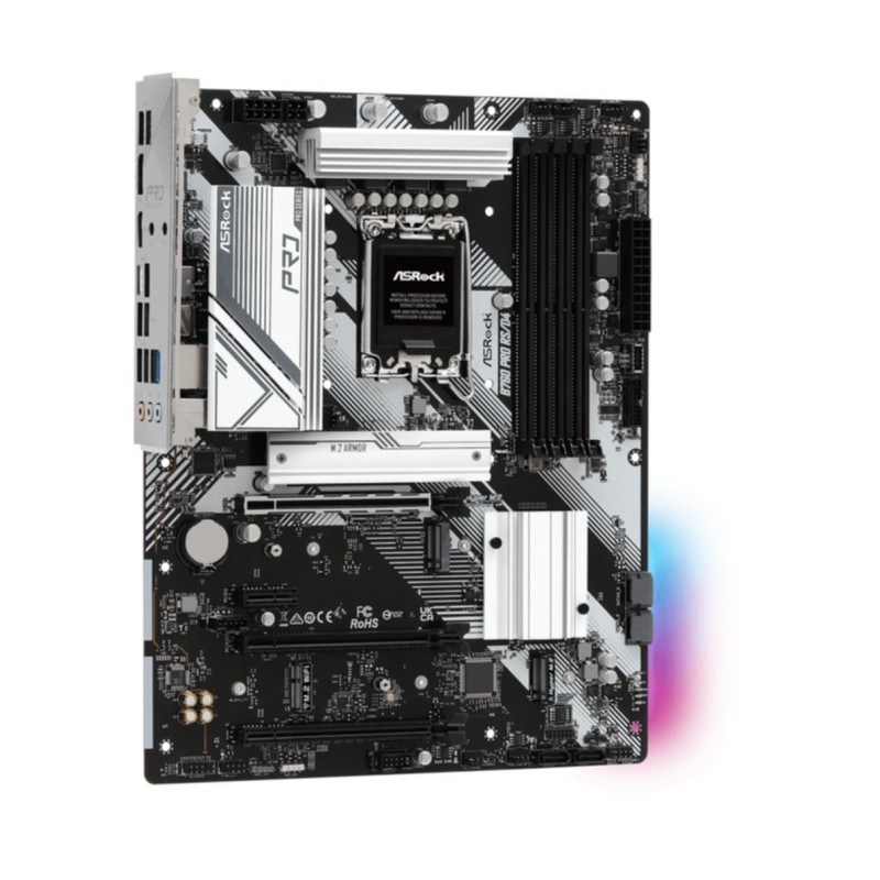 Buy ASRock B760 Pro RS D4 - LGA1700 ATX Motherboard - B760, DDR4, 4x DIMM (128GB... in Cyprus, Nicosia, Limassol, Larnaka, Pafos