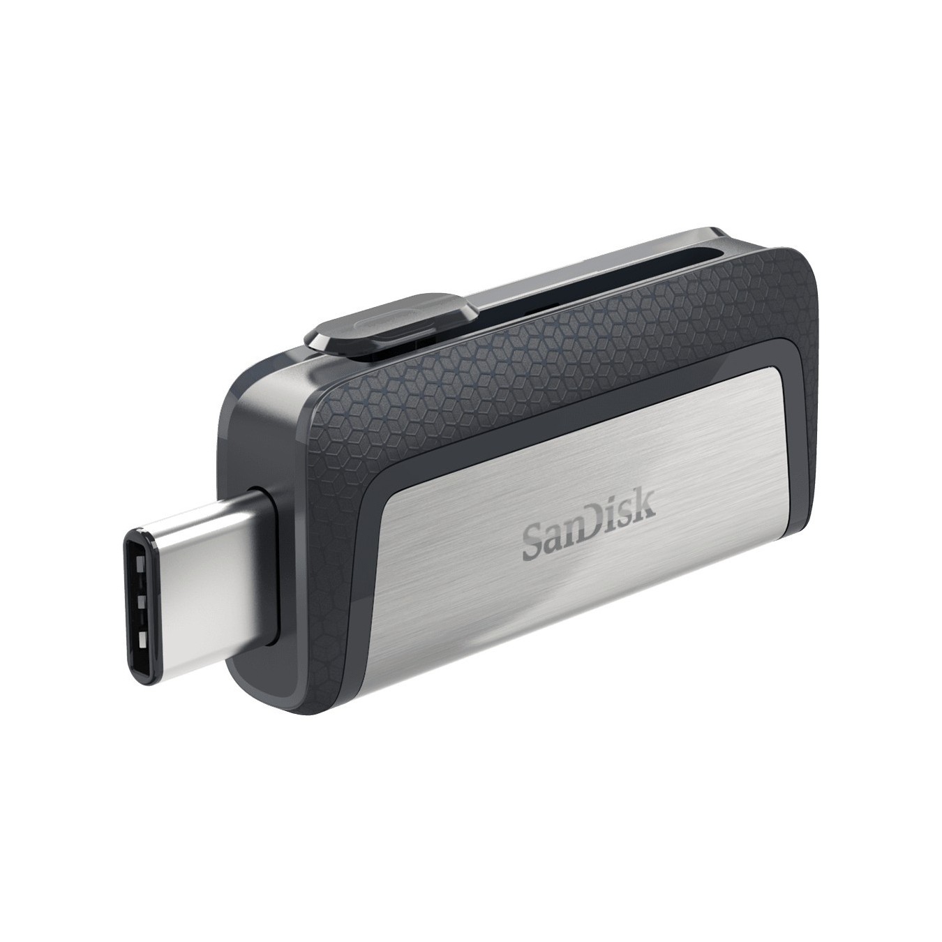 STICK 64GB USB 3.1 SanDisk Ultra Dual Drive Type-A Type-C Black/Silver - (Black/Silver, 64GB, USB 3.1)