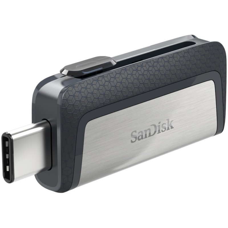 Buy STICK 64GB USB 3.1 SanDisk Ultra Dual Drive Type-A Type-C Black/Silver - (Bl... in Cyprus, Nicosia, Limassol, Larnaka, Pafos