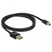 DELOCK Mini DisplayPort to DisplayPort Cable 8K 60Hz 1m - DP 8K Certified — Buy in Cyprus with Fast Delivery