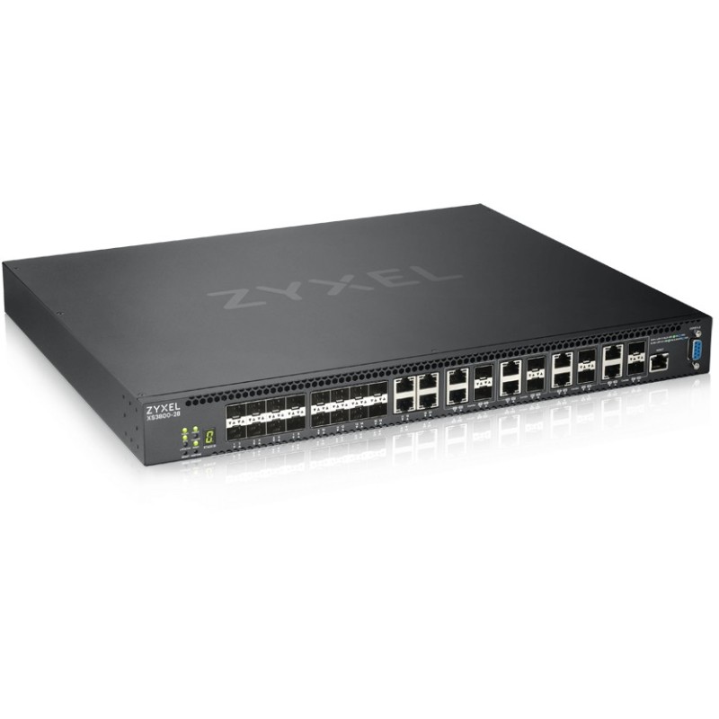 Buy Zyxel XS3800-28 M RM - XS3800-28 - 28-Port Rackmount Managed Switch in Cyprus, Nicosia, Limassol, Larnaka, Pafos