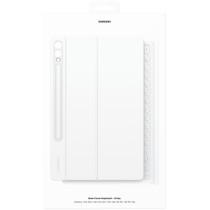 Samsung Book Cover Keyboard for Tab S10+ S9+ S9 FE+ - White — Buy in Cyprus with Fast Delivery