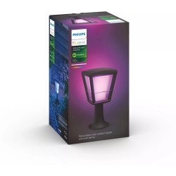 Buy Philips Hue Econic LED Bollard Light - Black - Zigbee Outdoor Smart Lighting in Cyprus, Nicosia, Limassol, Larnaka, Pafos