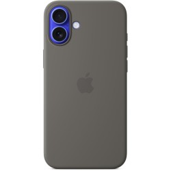 Buy Apple iPhone 16 Plus Silicone Case with MagSafe - Stone Gray - Silicone, Mag... in Cyprus, Nicosia, Limassol, Larnaka, Pafos