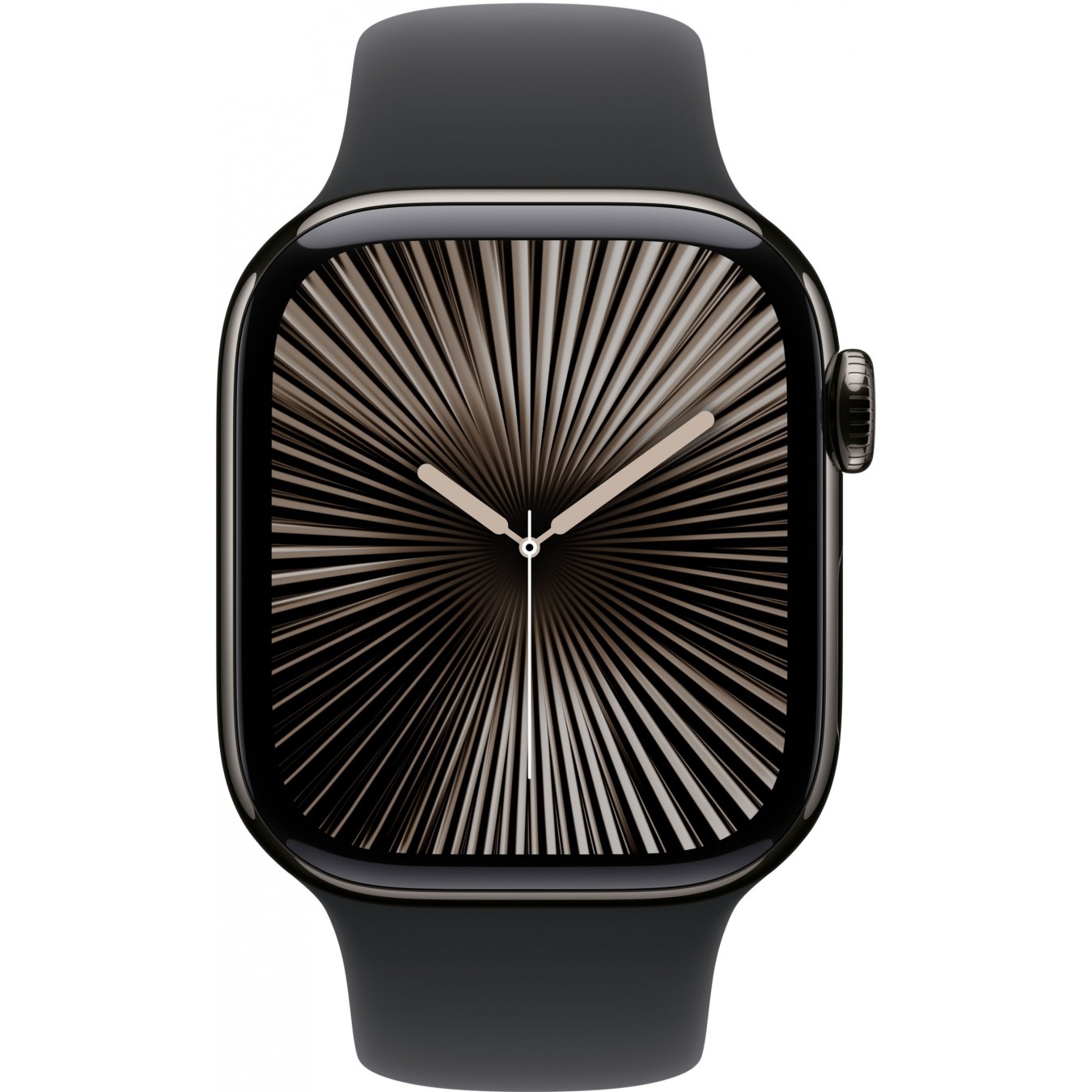 APPLE Watch Series 10 GPS + Cellular 42mm Slate Titanium Case - Black Sport Band — Buy in Cyprus with Fast Delivery