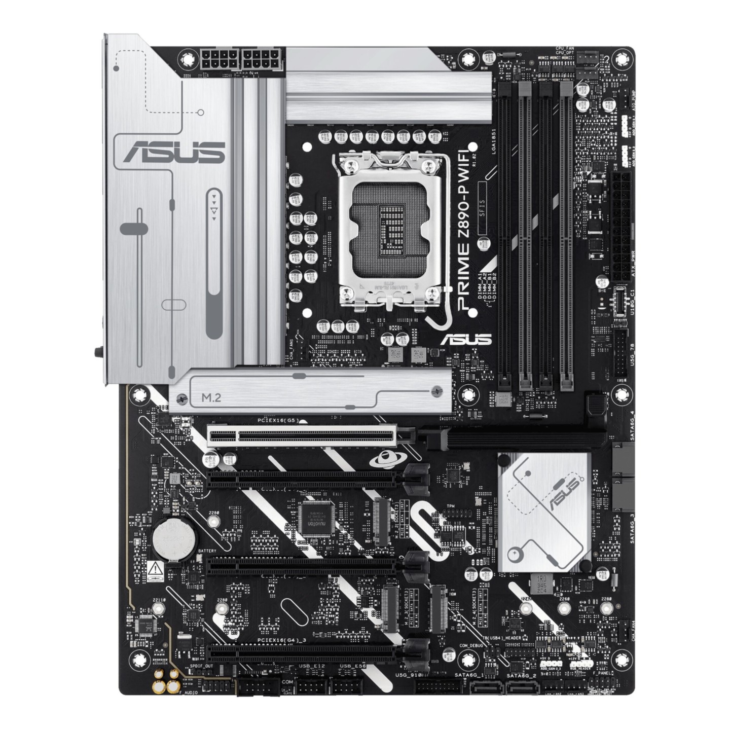 ASUS PRIME Z890-P WIFI LGA1851 ATX MB DDR5 256GB 4xM.2 WiFi7 PCIe5 (Boxed) — Buy in Cyprus with Fast Delivery