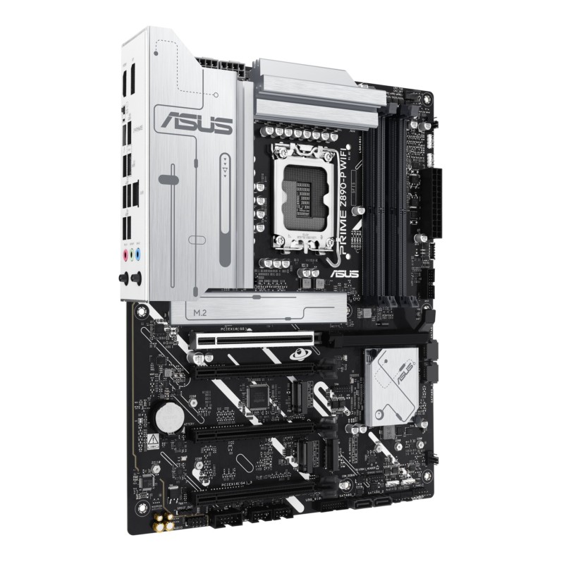 Buy ASUS PRIME Z890-P WIFI - LGA1851 ATX Motherboard - DDR5, 4x M.2, 192GB RAM, ... in Cyprus, Nicosia, Limassol, Larnaka, Pafos