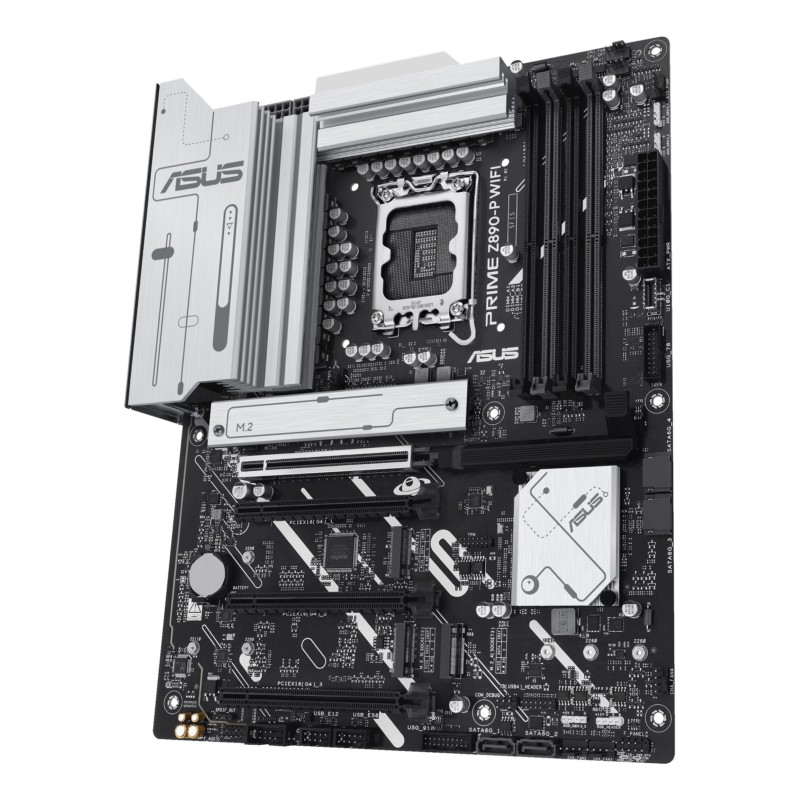 Buy ASUS PRIME Z890-P WIFI - LGA1851 ATX Motherboard - DDR5, 4x M.2, 192GB RAM, ... in Cyprus, Nicosia, Limassol, Larnaka, Pafos
