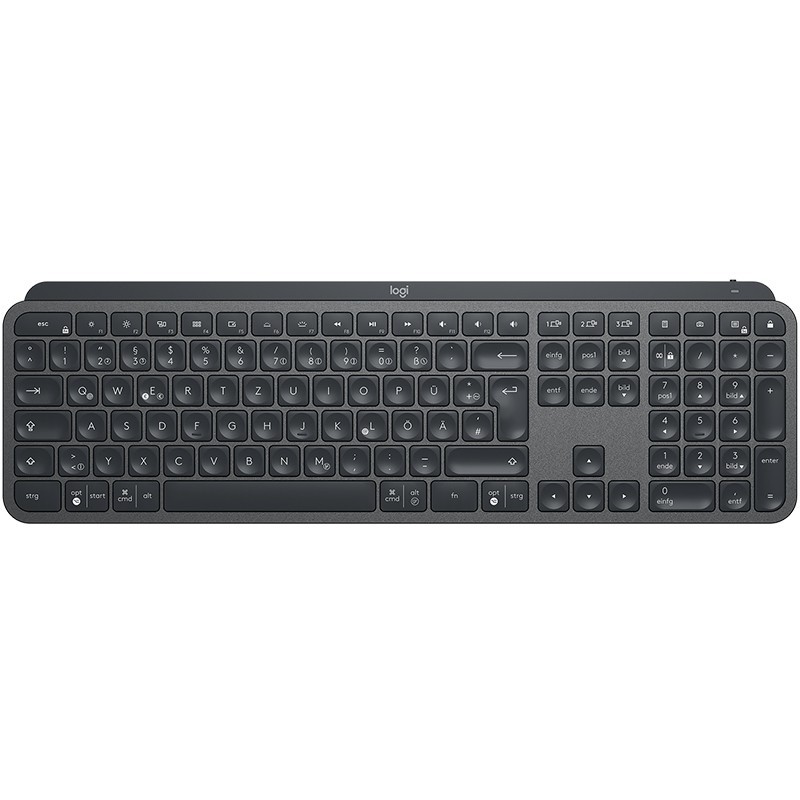 Buy LOGITECH MX Keys Illuminated Keyboard graphite - Wireless, Bluetooth, USB in Cyprus, Nicosia, Limassol, Larnaka, Pafos