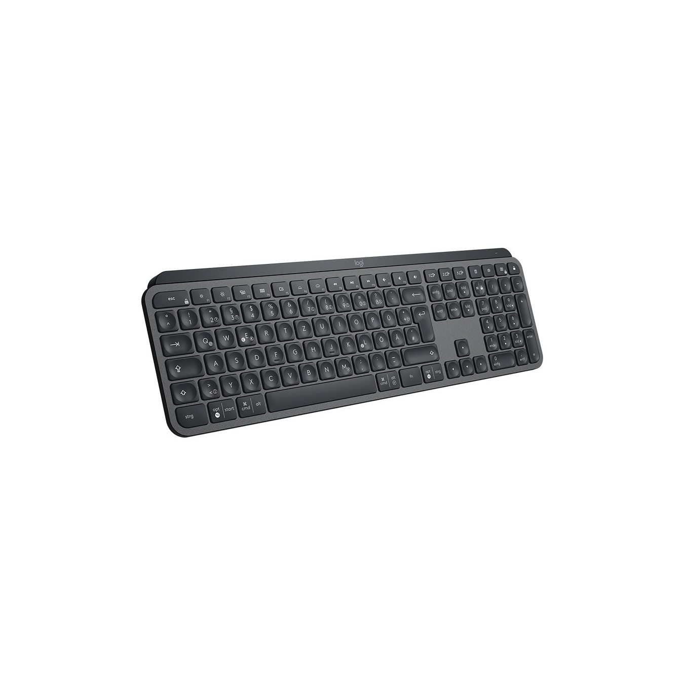 LOGITECH MX Keys Illuminated Keyboard graphite - Wireless, Bluetooth, USB — Buy in Cyprus with Fast Delivery