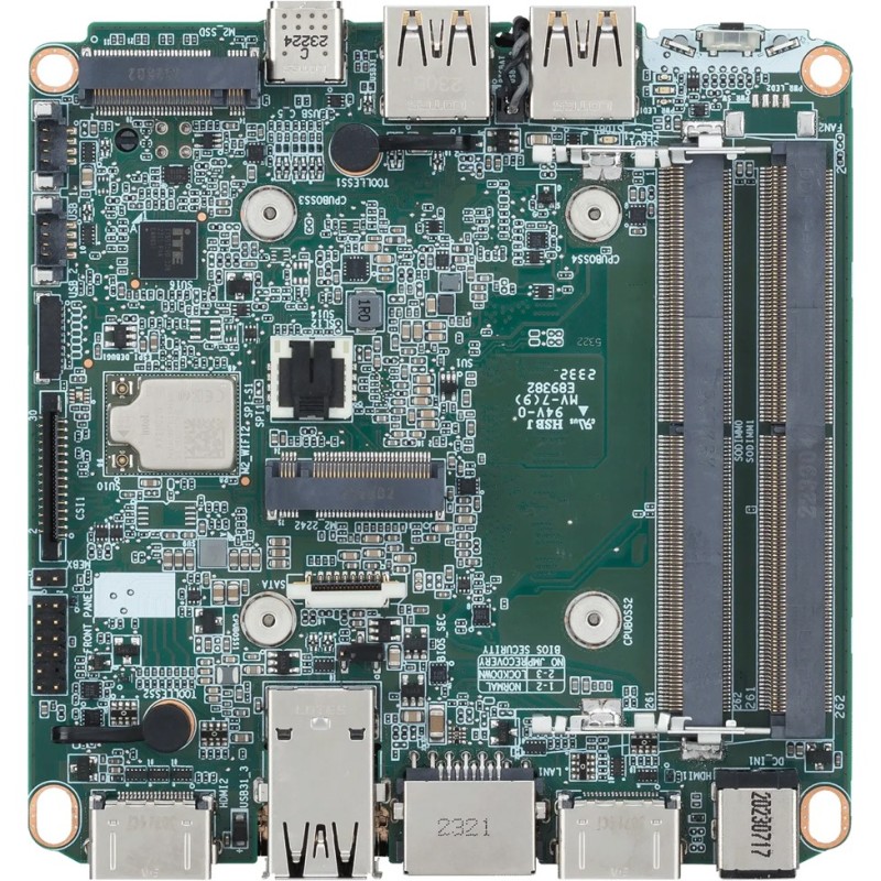 Buy ASUS NUC GEN14 Revel Canyon Mainboard - NUC14RVBC3000W0 - Barebone kit (No R... in Cyprus, Nicosia, Limassol, Larnaka, Pafos
