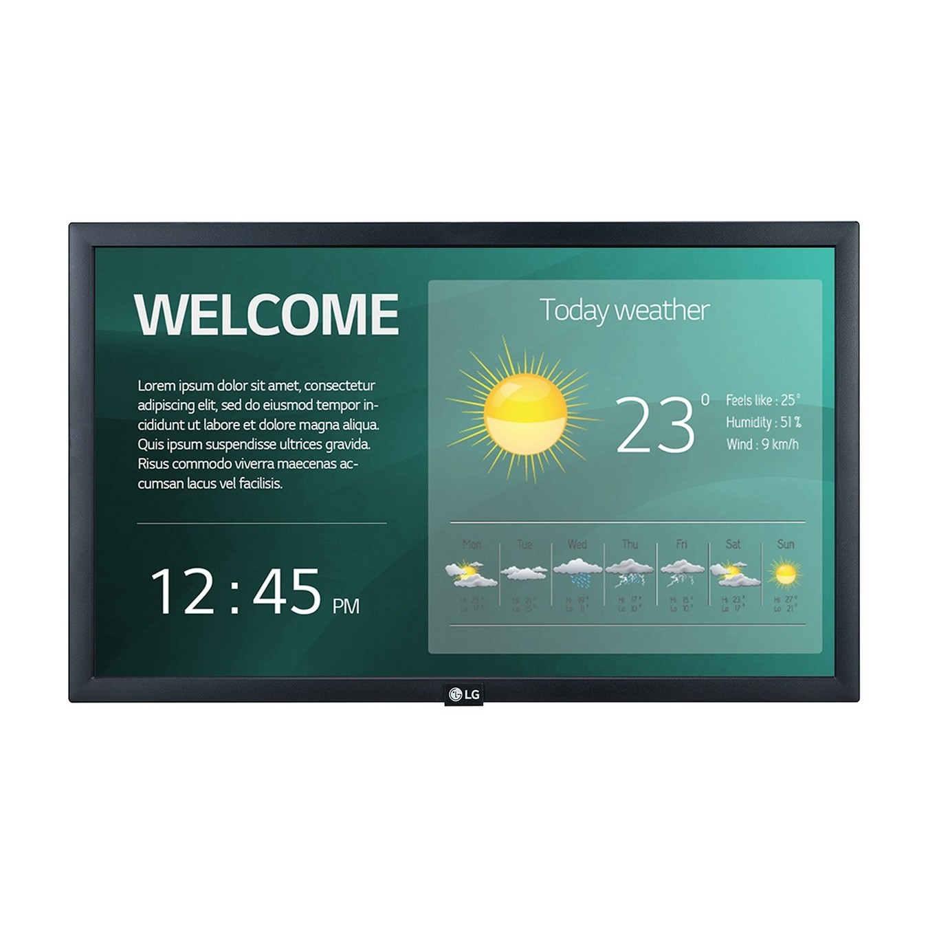 LG 22SM3G-B 22' Display - 22SM3G-B - 22-inch Office Monitor — Buy in Cyprus with Fast Delivery