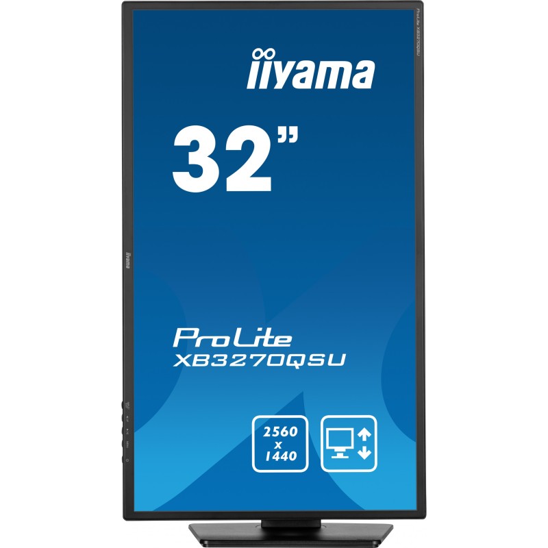 Buy IIYAMA 31.5-inch IPS Monitor - XB3270QSU-B1 - 16:9, 2xHDMI, DP, 3xUSB in Cyprus, Nicosia, Limassol, Larnaka, Pafos