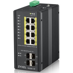 Buy Zyxel RGS200-12P PoE Industrial Switch - RGS200-12P - 12-Port PoE, Rackmount... in Cyprus, Nicosia, Limassol, Larnaka, Pafos