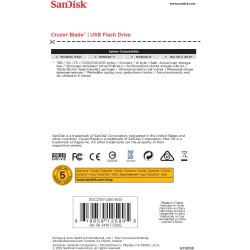 Buy STICK 128GB CRUZER BLADE - USB-A Portable Flash Drive (128GB) in Cyprus, Nicosia, Limassol, Larnaka, Pafos