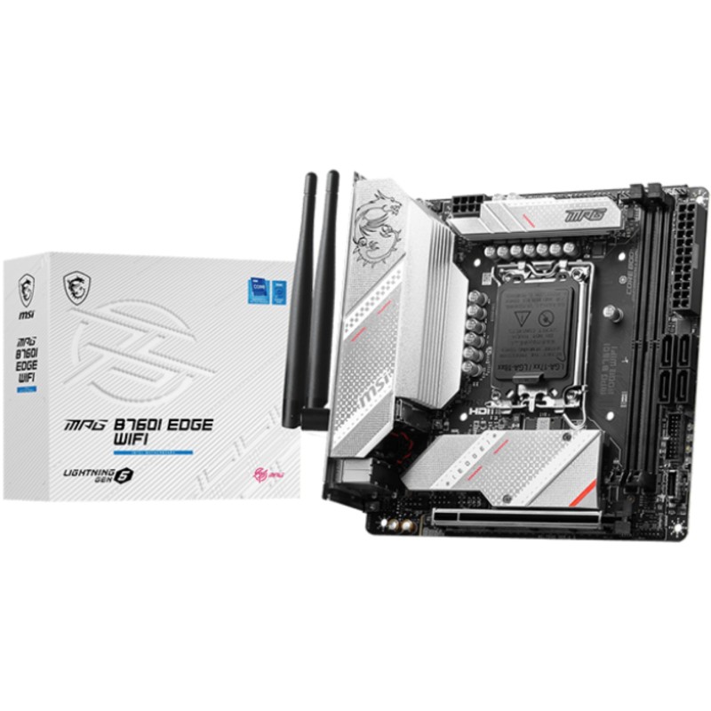 Buy MSI MPG B760I Edge mITX - MPG B760I Edge - LGA1700, Mini-ITX, DDR5 in Cyprus, Nicosia, Limassol, Larnaka, Pafos
