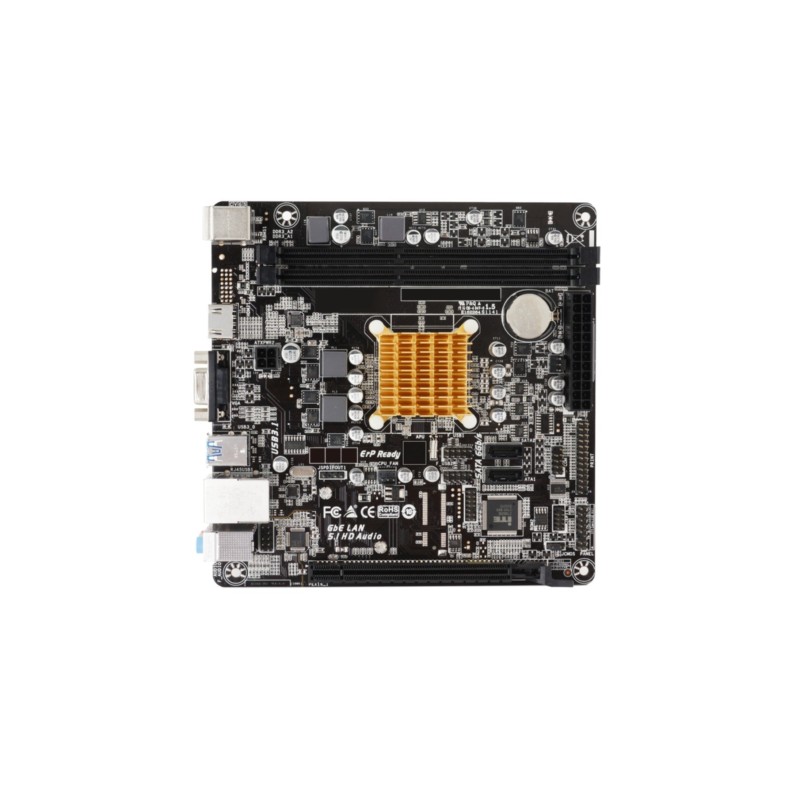 Buy Biostar A68N-2100K - Mini-ITX Motherboard with Onboard CPU, Up to 16GB RAM in Cyprus, Nicosia, Limassol, Larnaka, Pafos
