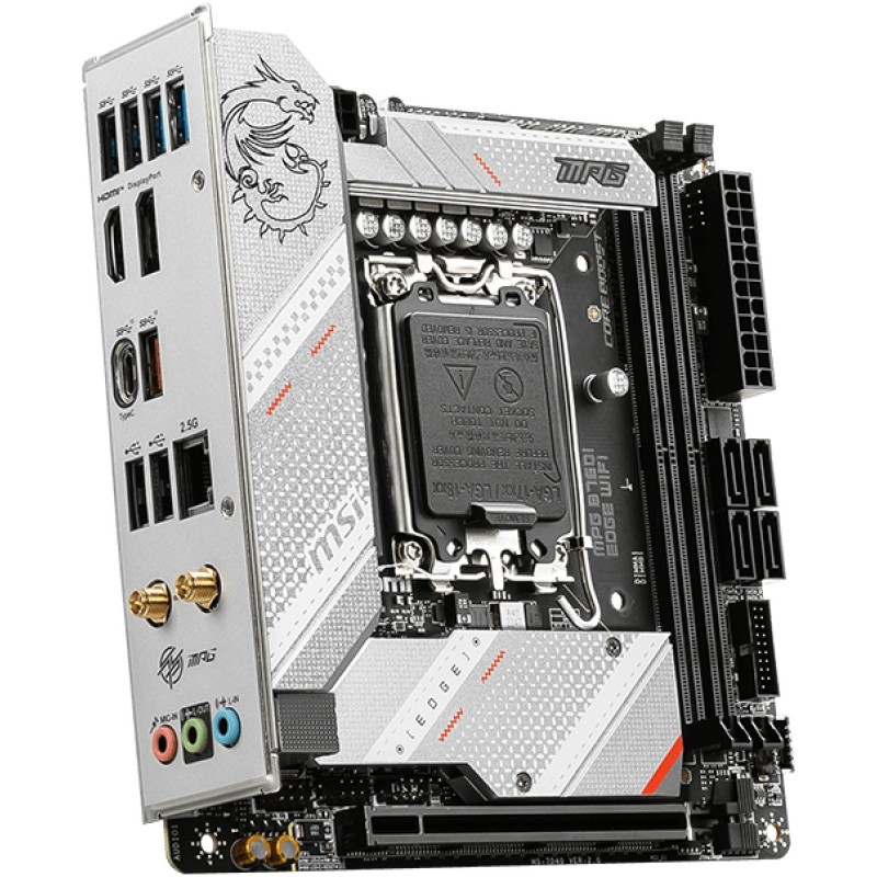 Buy MSI MPG B760I Edge mITX - MPG B760I Edge - LGA1700, Mini-ITX, DDR5 in Cyprus, Nicosia, Limassol, Larnaka, Pafos