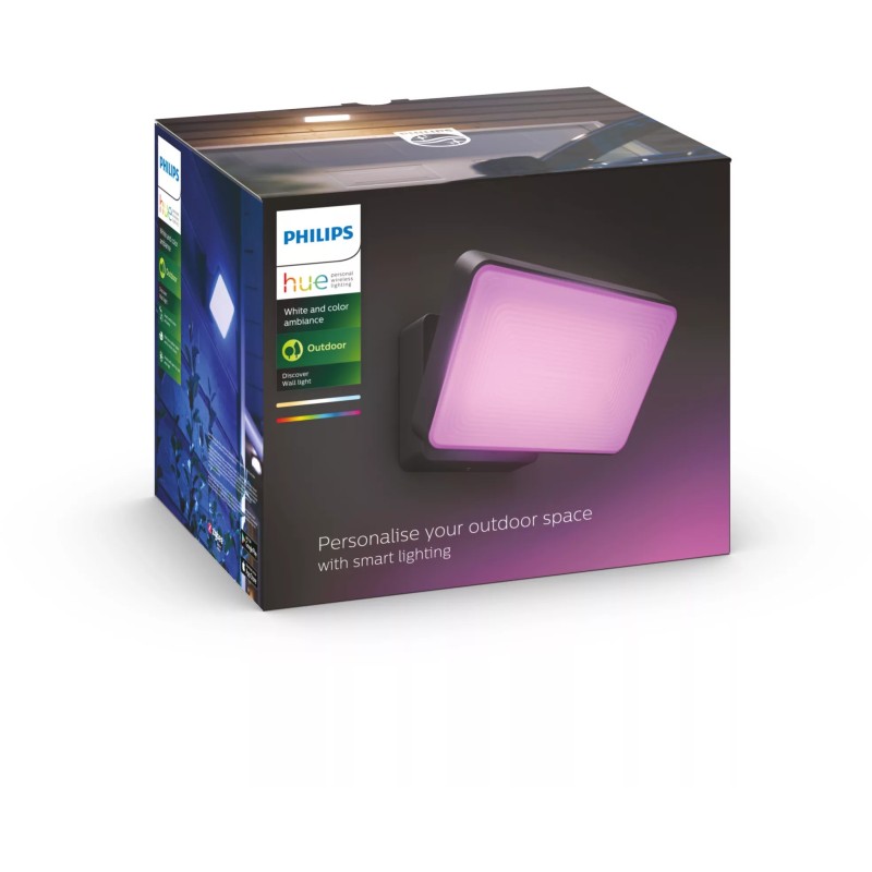 Buy Philips Hue White & Color Ambiance Discover Floodlight Black 2300lm - RGB, D... in Cyprus, Nicosia, Limassol, Larnaka, Pafos