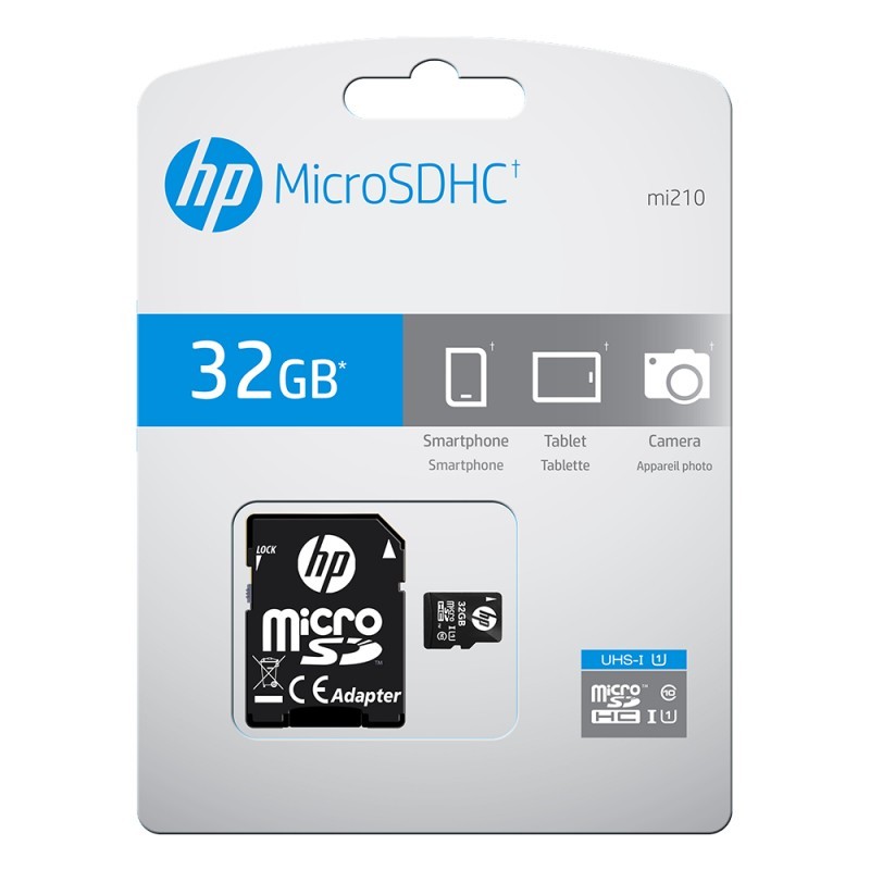 Buy CARD MicroSD HC 32GB PNY HP - mi210 - microSDHC, 32GB, U1 in Cyprus, Nicosia, Limassol, Larnaka, Pafos