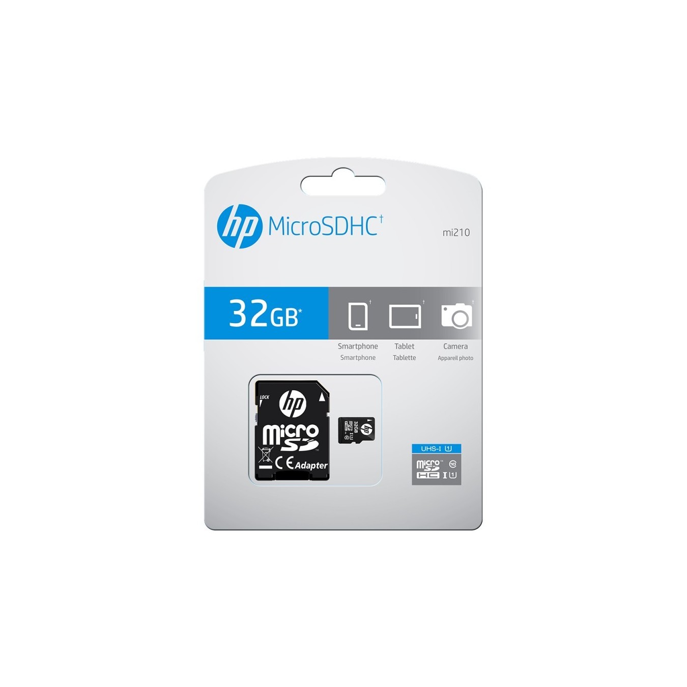 CARD MicroSD HC 32GB PNY HP - mi210 - microSDHC, 32GB, U1 — Buy in Cyprus with Fast Delivery