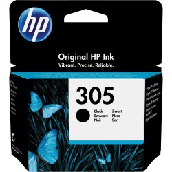 HP 305 Black Original Ink Cartridge - 3YM61AE - Standard Yield ~120 Pages (Boxed) — Buy in Cyprus with Fast Delivery