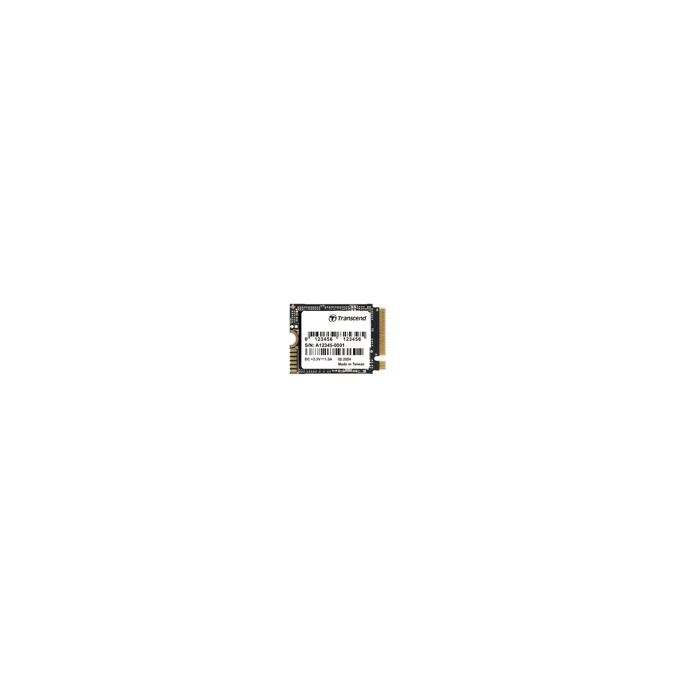 Transcend M.2 512GB NVMe PCIe Gen4x4 2230 - DRAM-less 3D TLC SSD — Buy in Cyprus with Fast Delivery