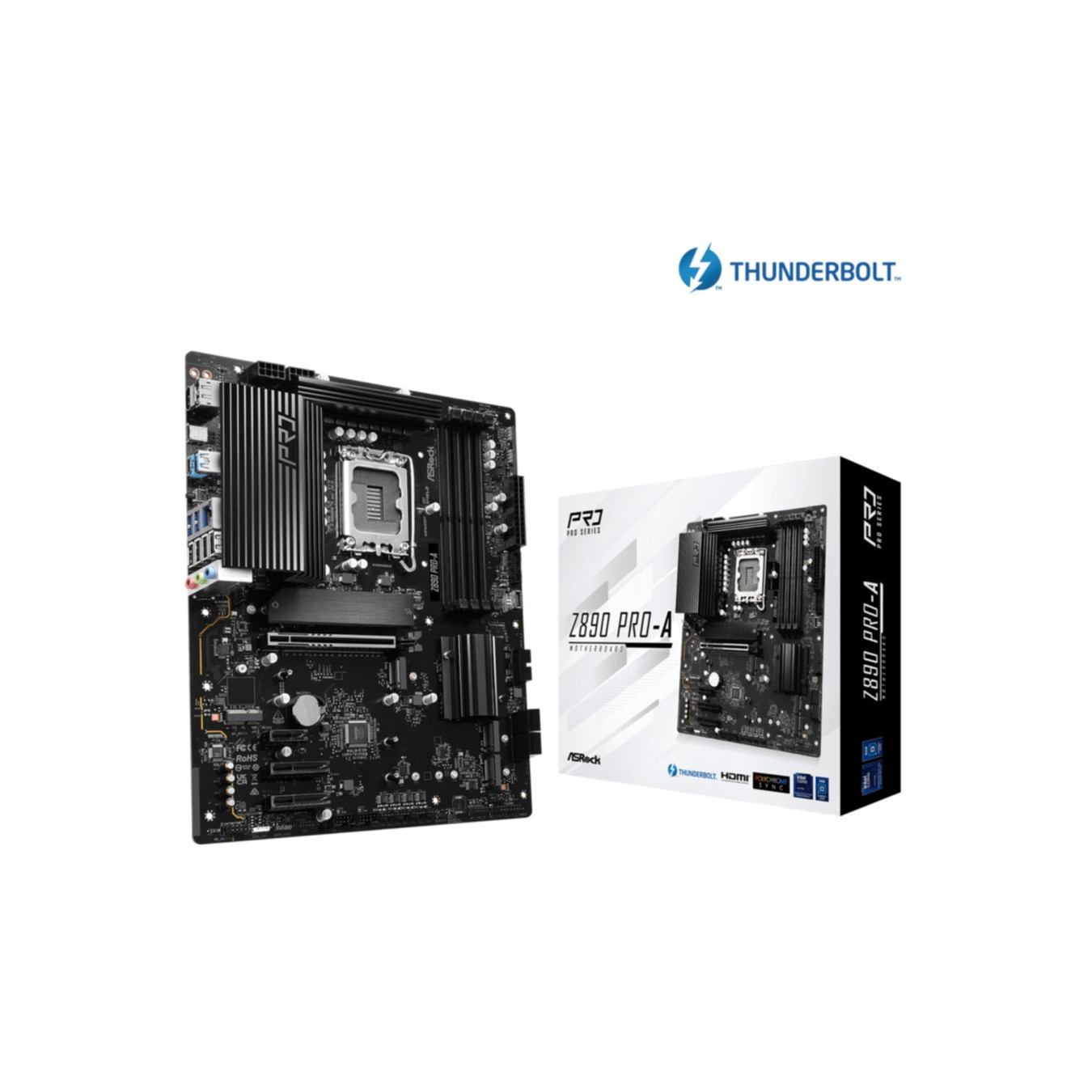 ASRock Z890 Pro-A - LGA 1851 ATX Motherboard - Intel Z890, DDR5, Up to 256GB — Buy in Cyprus with Fast Delivery