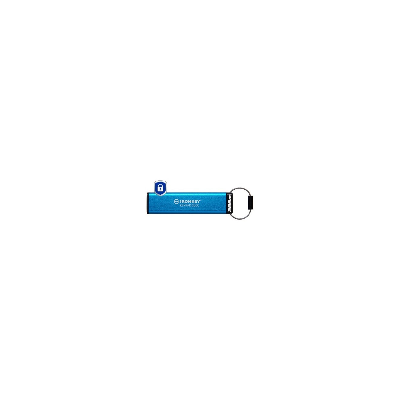 Kingston IronKey Keypad - 200C - 256GB USB-C AES-256 Portable Security Drive — Buy in Cyprus with Fast Delivery