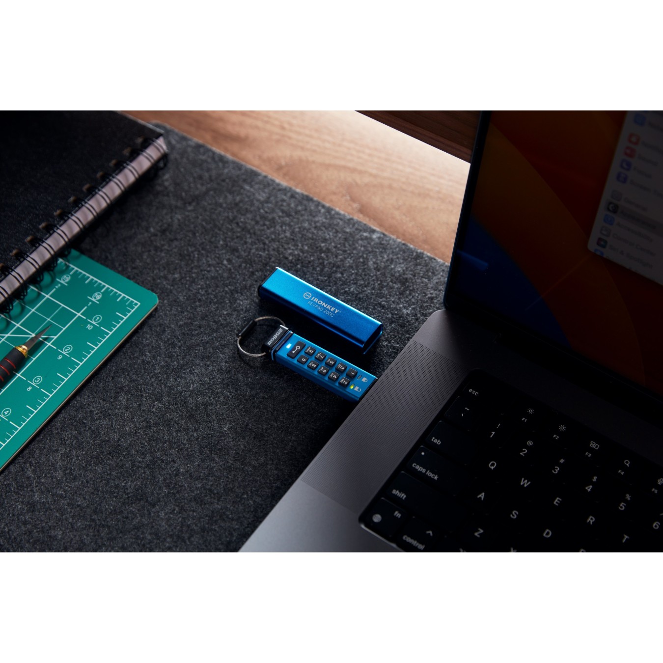 Kingston IronKey Keypad - 200C - 256GB USB-C AES-256 Portable Security Drive — Buy in Cyprus with Fast Delivery