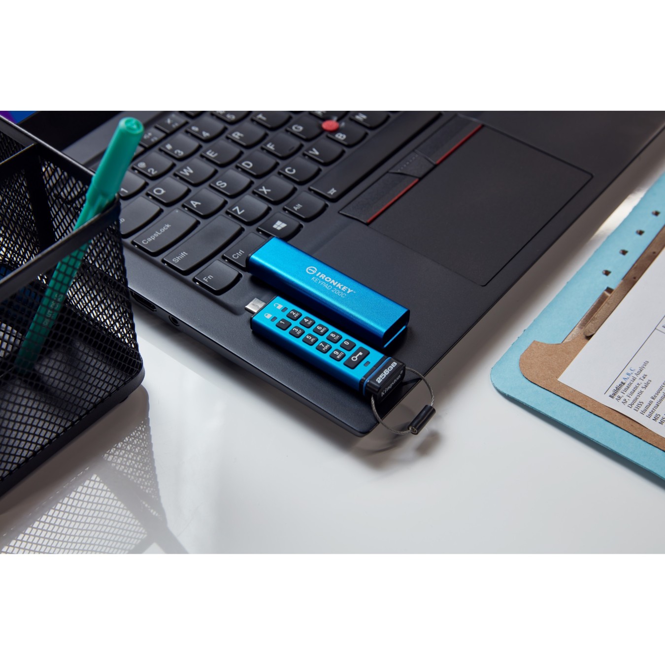Kingston IronKey Keypad - 200C - 256GB USB-C AES-256 Portable Security Drive — Buy in Cyprus with Fast Delivery