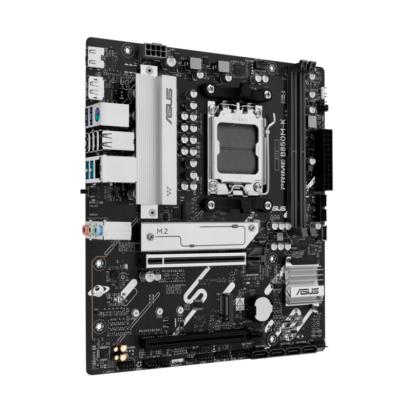 Buy ASUS PRIME B850M-K (AM5) - Micro-ATX DDR5 Motherboard, 128GB, 2x M.2, PCIe 5... in Cyprus, Nicosia, Limassol, Larnaka, Pafos