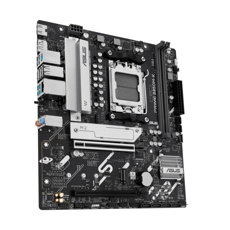 Buy ASUS PRIME B850M-K (AM5) - Micro-ATX DDR5 Motherboard, 128GB, 2x M.2, PCIe 5... in Cyprus, Nicosia, Limassol, Larnaka, Pafos