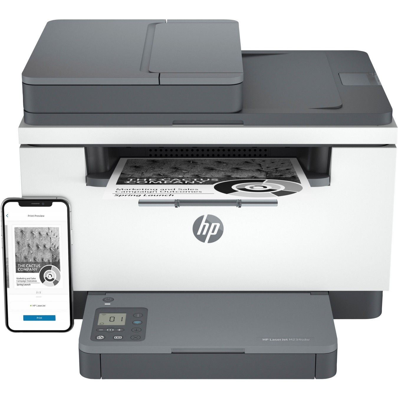 HP LaserJet MFP M234sdw - M234sdw - (Mono, 3-in-1, Laser, A4, Ethernet, Wi-Fi, Duplex) — Buy in Cyprus with Fast Delivery