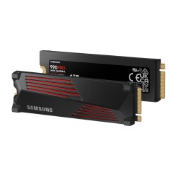Buy Samsung 990 Pro 4TB M.2 NVMe SSD - MZ-V9P4T0CW - PCIe 4.0 x4, Heatsink, 2280... in Cyprus, Nicosia, Limassol, Larnaka, Pafos
