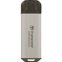 TRANSCEND ESD300S 512GB External SSD - ESD300S - Silver, USB-C, 10Gbps — Buy in Cyprus with Fast Delivery