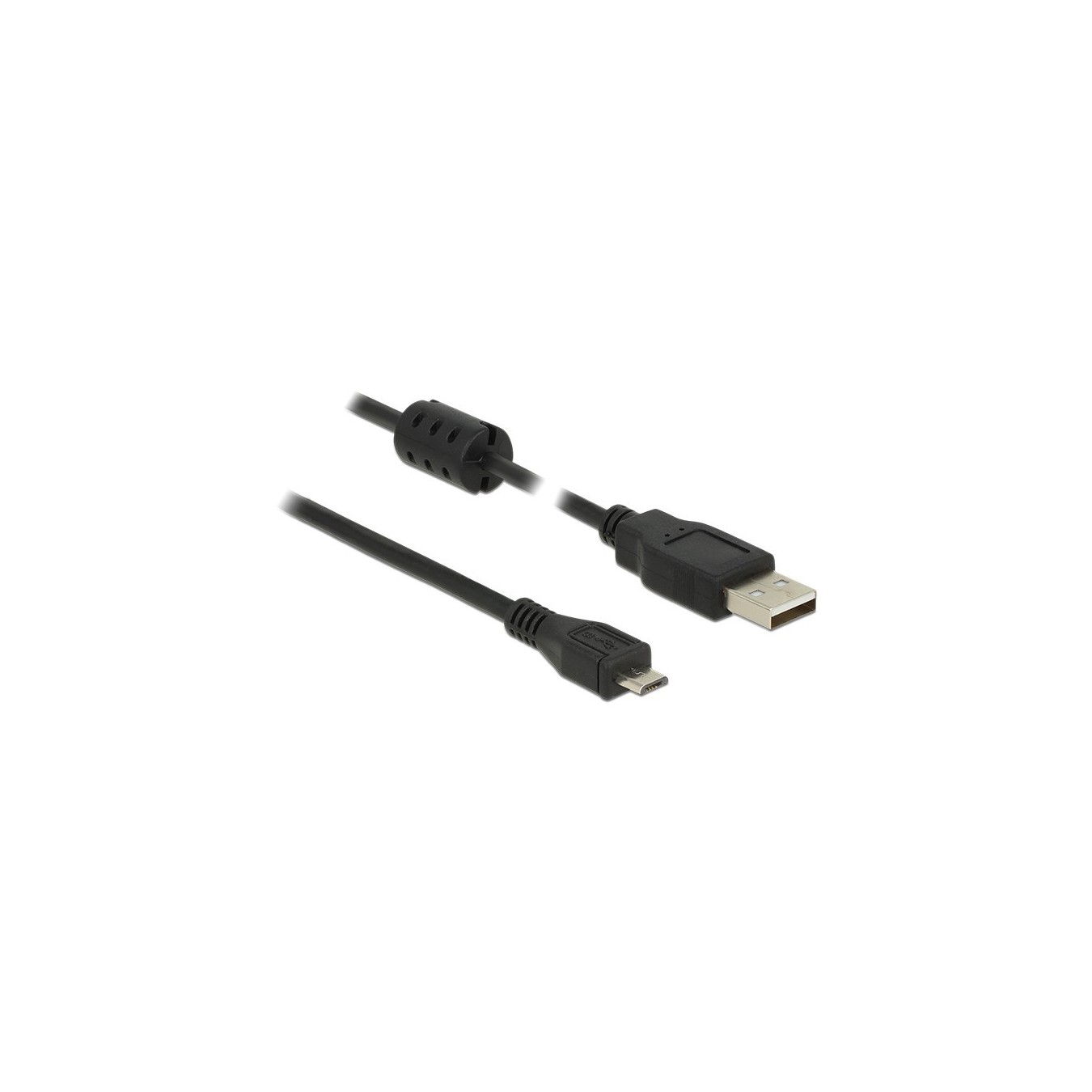 DELOCK USB Cable A to Micro-B - Black, 2.00 m — Buy in Cyprus with Fast Delivery