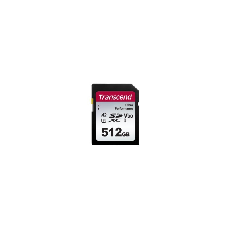 Buy Transcend SDXC Card - SDC340S - 512GB, read up to 160 MB/s, write up to 90 MB/s in Cyprus, Nicosia, Limassol, Larnaka, Pafos
