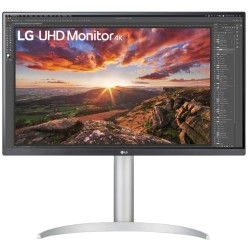 LG 27UP850K-W 27" 4K IPS Monitor - HDR10, 60Hz, USB-C - White (Boxed) — Buy in Cyprus with Fast Delivery
