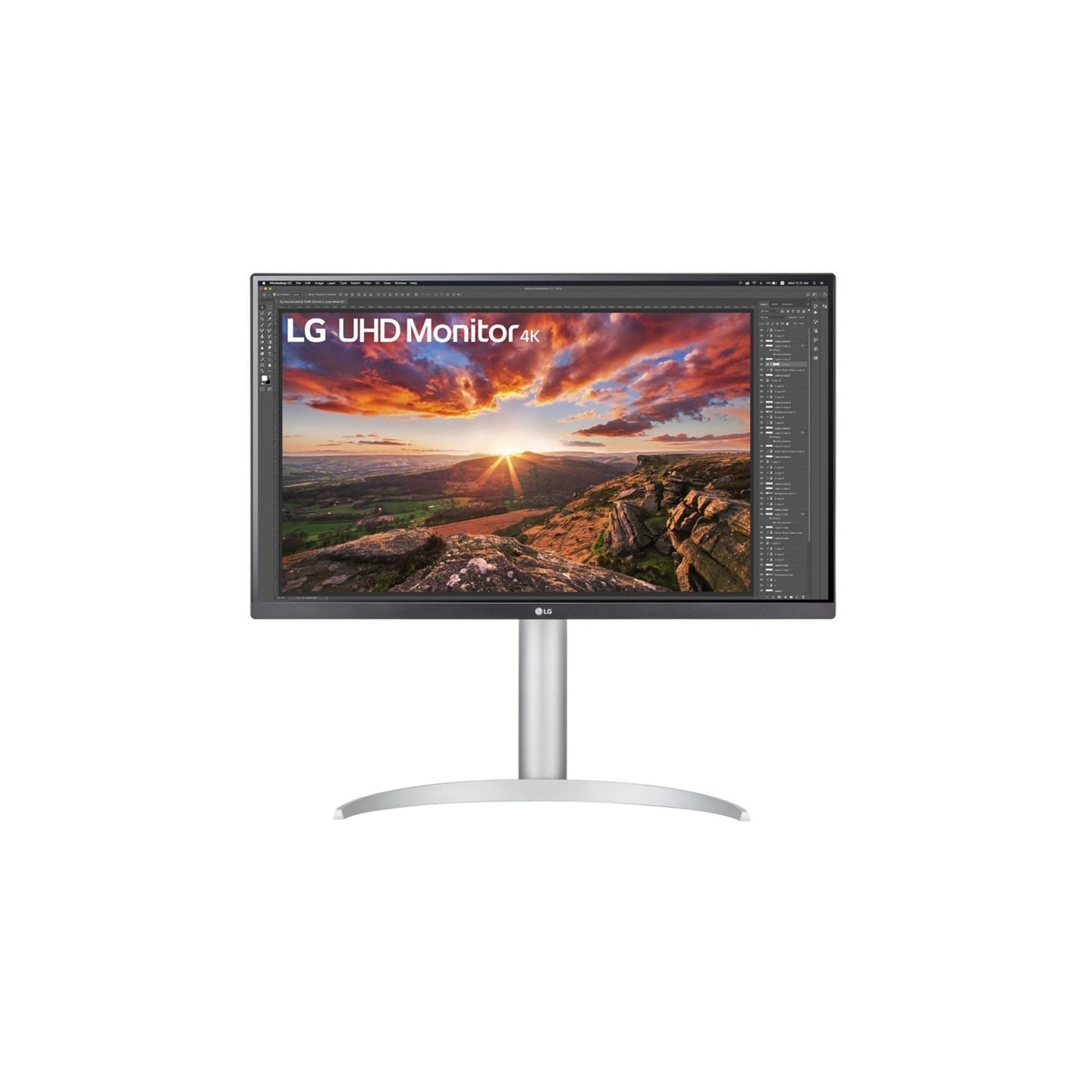 LG 27UP850K-W 27" 4K IPS Monitor - HDR10, 60Hz, USB-C - White (Boxed) — Buy in Cyprus with Fast Delivery
