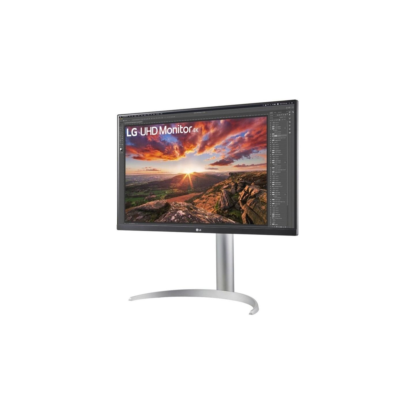 LG 27UP850K-W 27" 4K IPS Monitor - HDR10, 60Hz, USB-C - White (Boxed) — Buy in Cyprus with Fast Delivery