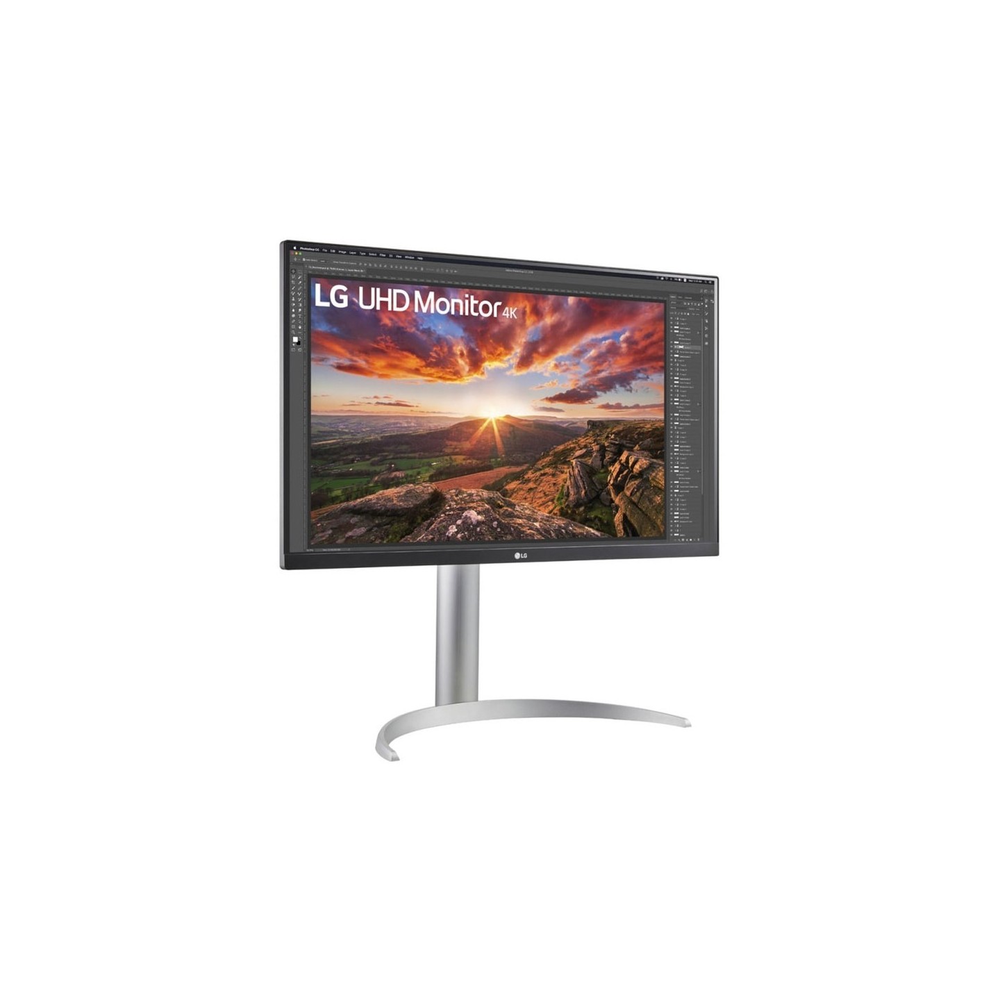 LG 27UP850K-W 27" 4K IPS Monitor - HDR10, 60Hz, USB-C - White (Boxed) — Buy in Cyprus with Fast Delivery