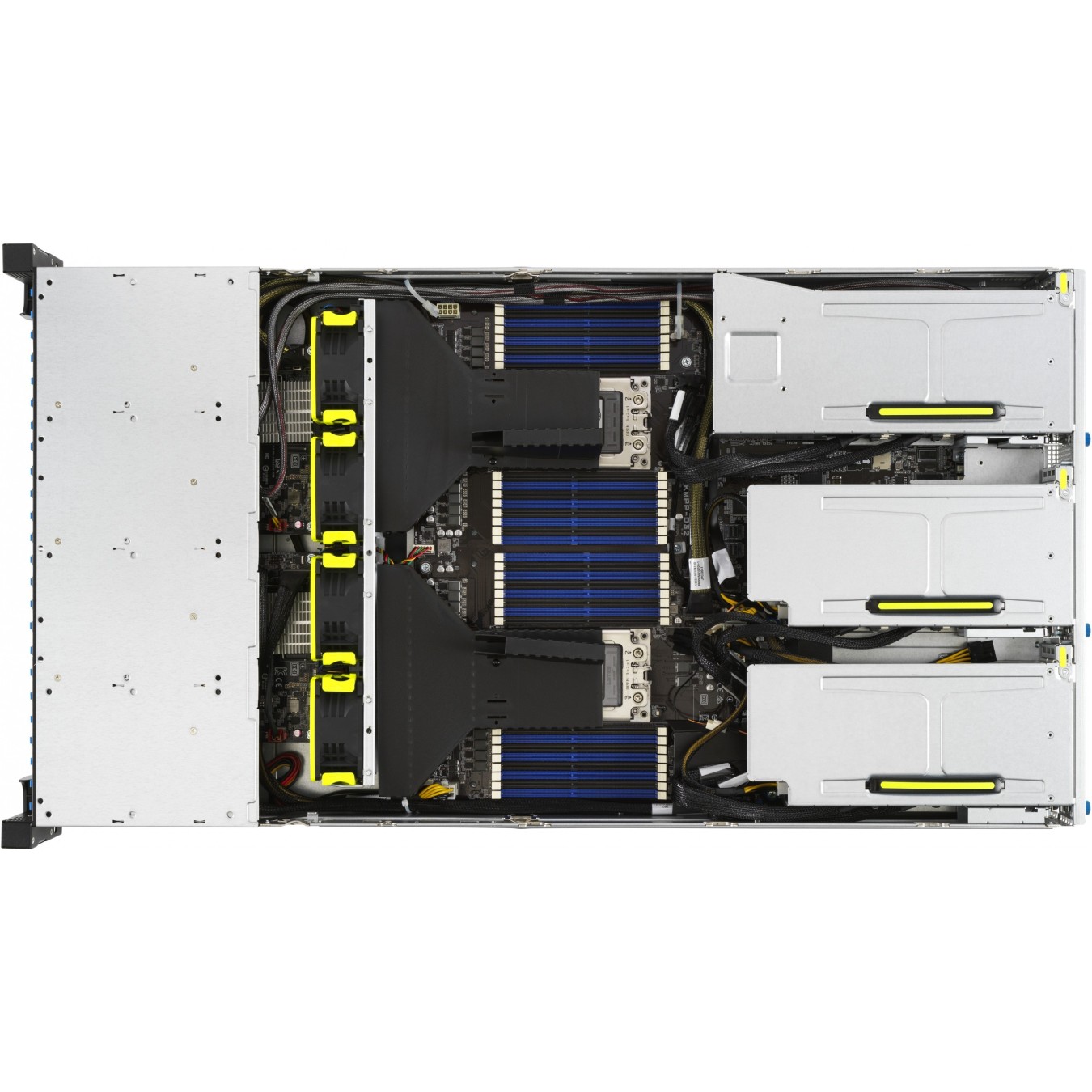 Barebone ASUS RS720A-E11-RS24U - RS720A-E11-RS24U - 2U rack chassis, 10G networking, 2.4 kW PSU