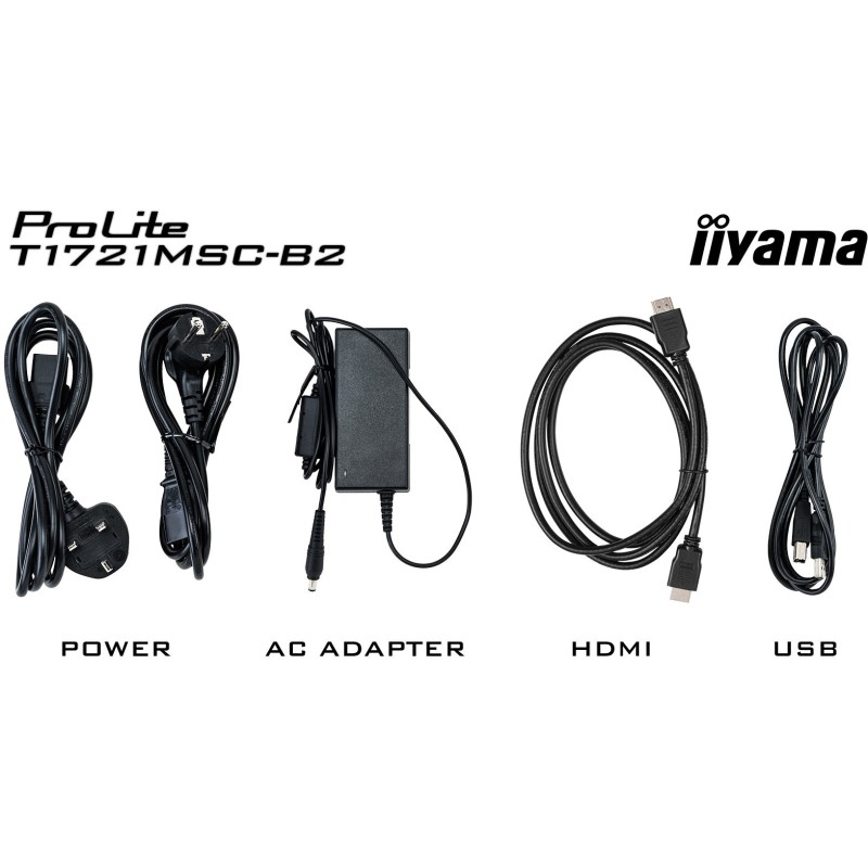 Buy IIYAMA T1721MSC-B2 17-inch 5:4 M-Touch Monitor - T1721MSC-B2 - HDMI & VGA in Cyprus, Nicosia, Limassol, Larnaka, Pafos