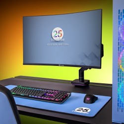 Buy Thermaltake M700 Hydrangea Blue Extended Gaming Mouse Pad - M700 - Hydrangea... in Cyprus, Nicosia, Limassol, Larnaka, Pafos