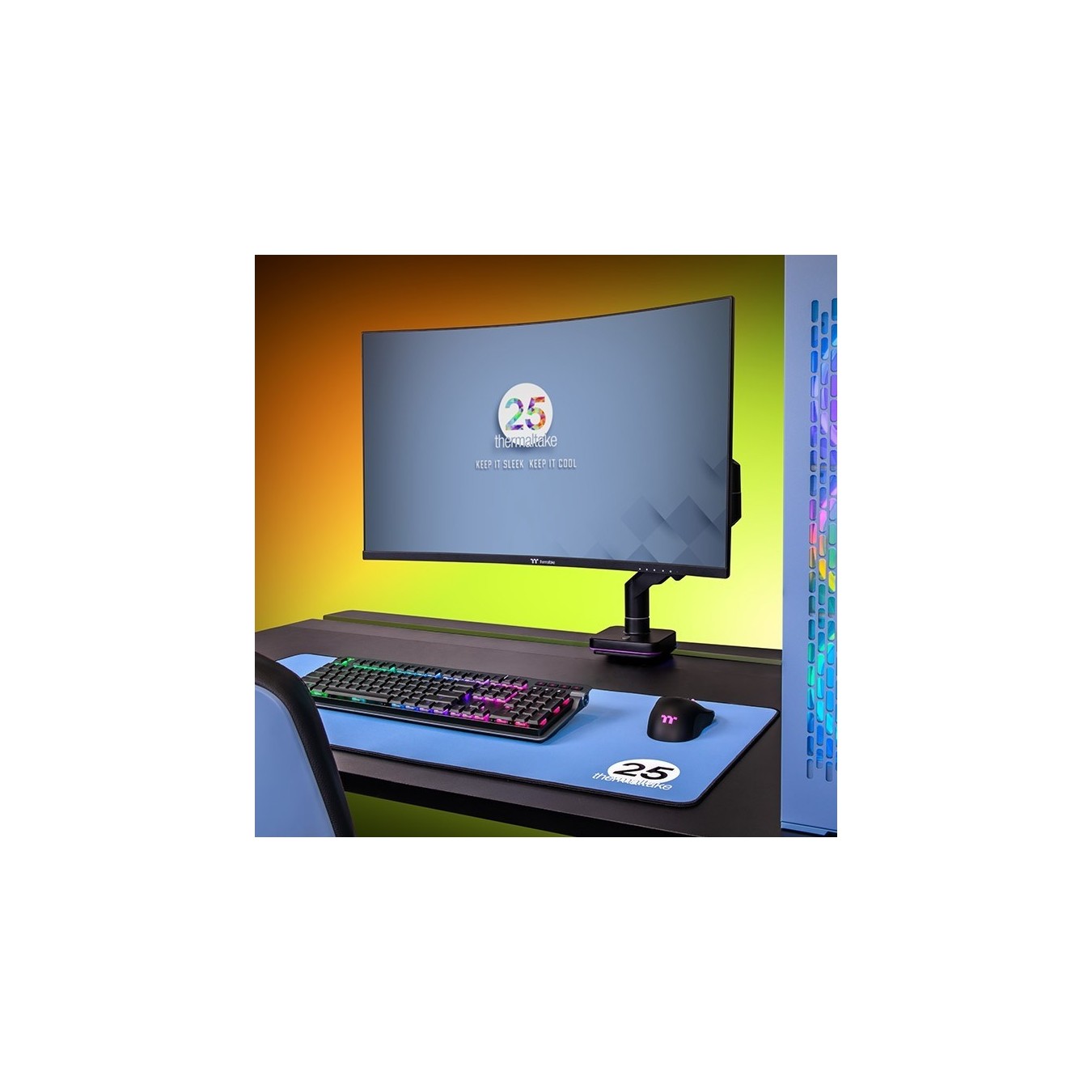 Thermaltake M700 Hydrangea Blue Extended Gaming Mouse Pad - M700 - Hydrangea Blue, Extended — Buy in Cyprus with Fast Delivery