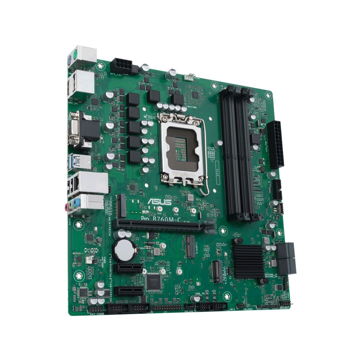 ASUS Pro B760M-C-CSM LGA1700 Micro-ATX DDR5 Motherboard Intel B760 (Boxed) — Buy in Cyprus with Fast Delivery