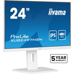 Buy IIYAMA 60.5cm (23.8') XUB2497HSN-W2 16:9 HDMI+DP+USB-C Lift - XUB2497HSN-W2 ... in Cyprus, Nicosia, Limassol, Larnaka, Pafos