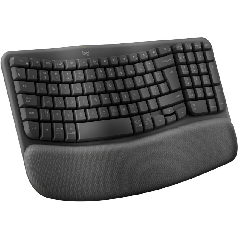 Buy Logitech WAVE KEYS FOR BUSINESS GRAPHITE - Graphite, 100% full-size in Cyprus, Nicosia, Limassol, Larnaka, Pafos