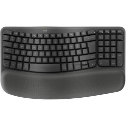 Buy Logitech WAVE KEYS FOR BUSINESS GRAPHITE - Graphite, 100% full-size in Cyprus, Nicosia, Limassol, Larnaka, Pafos